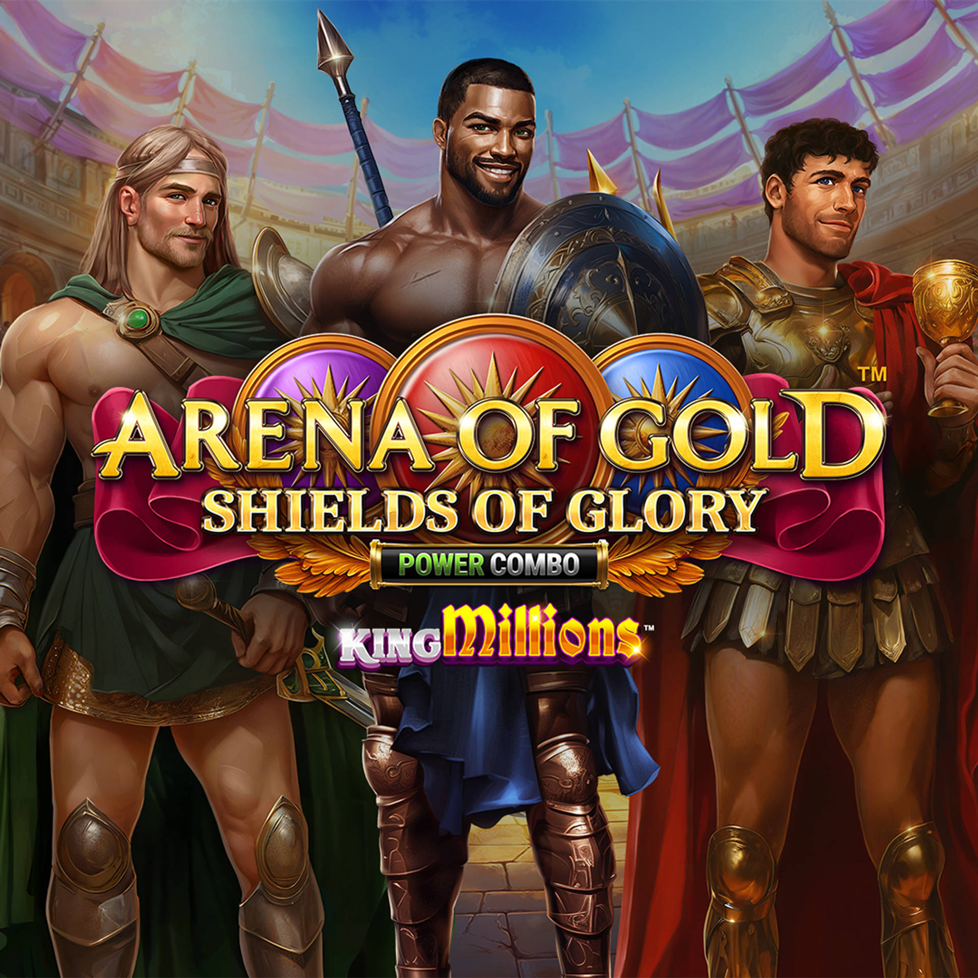 Arena of Gold: Shields of Glory POWER COMBO King Millions