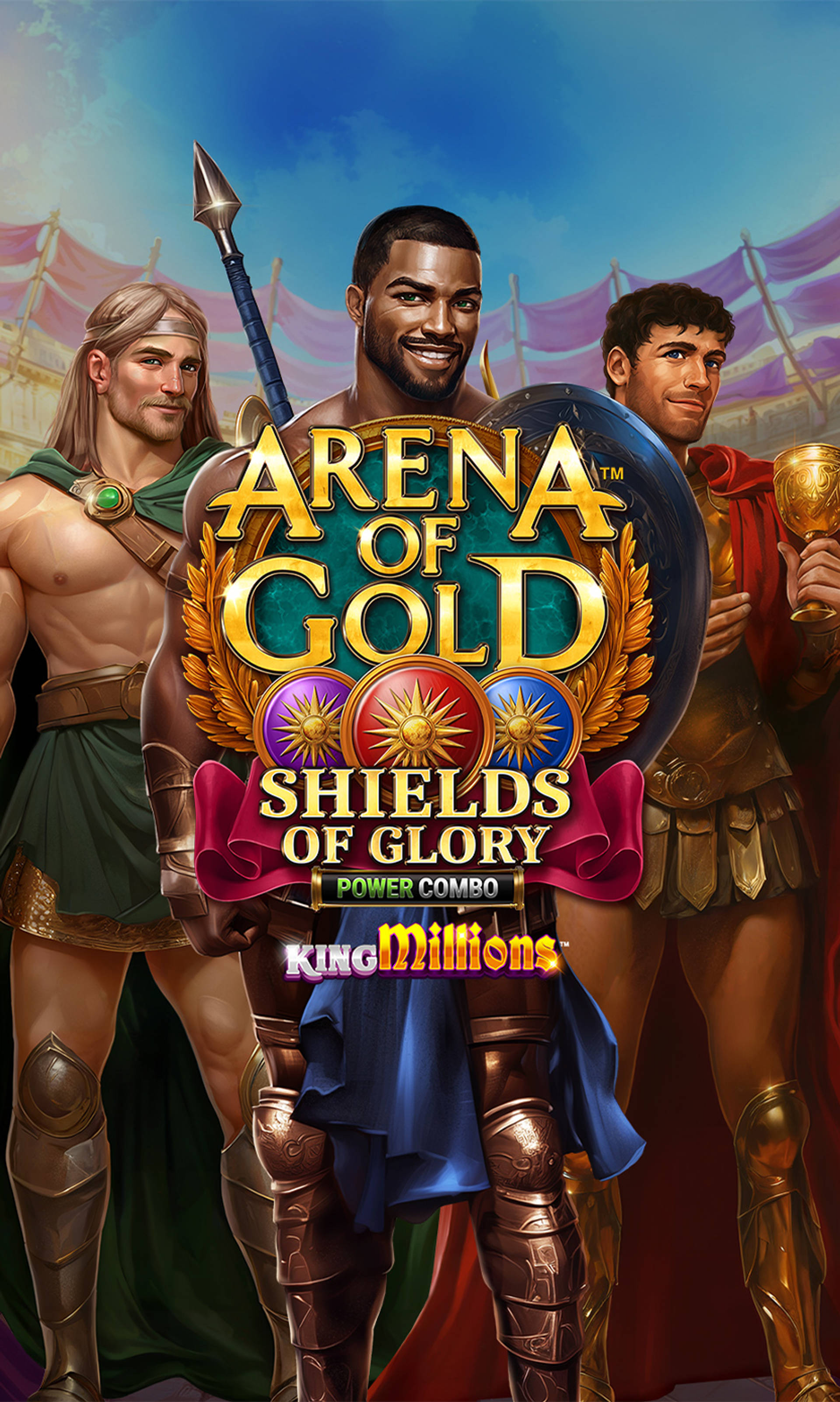 Arena of Gold: Shields of Glory POWER COMBO King Millions