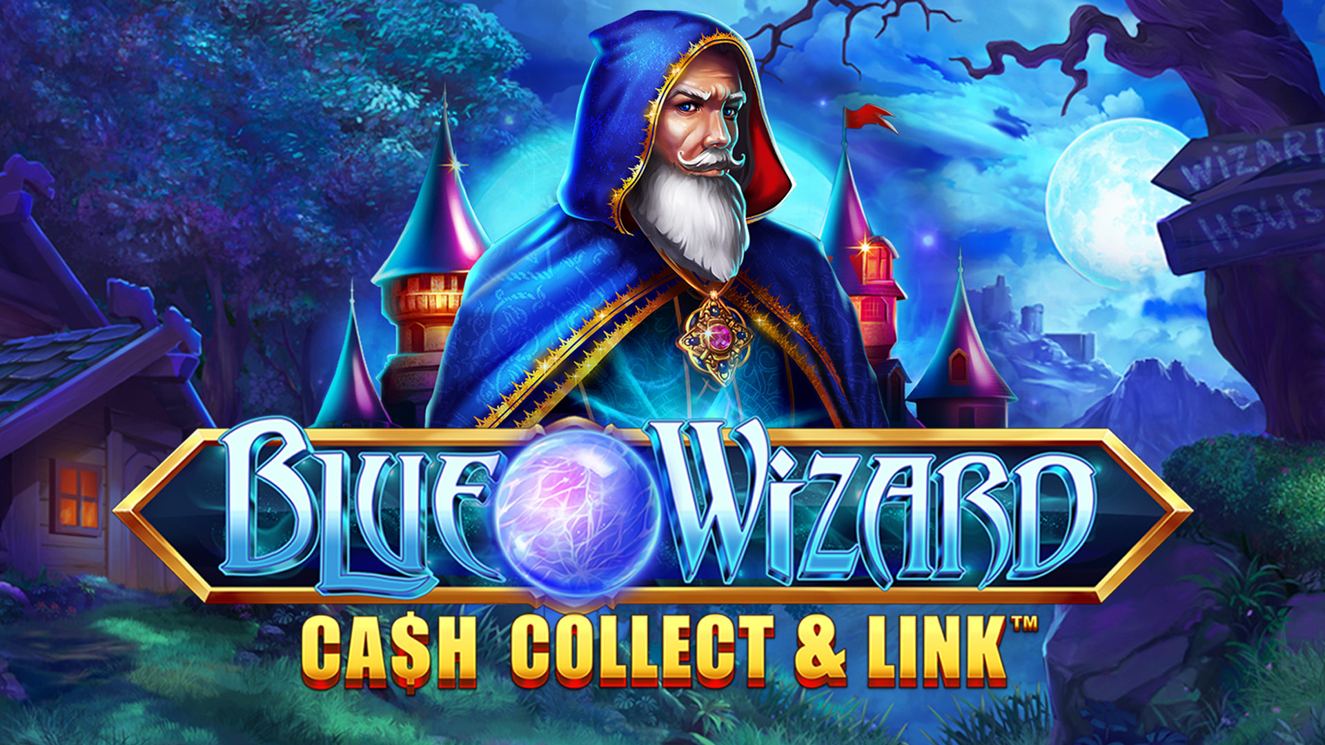Blue Wizard: Cash Collect & Link