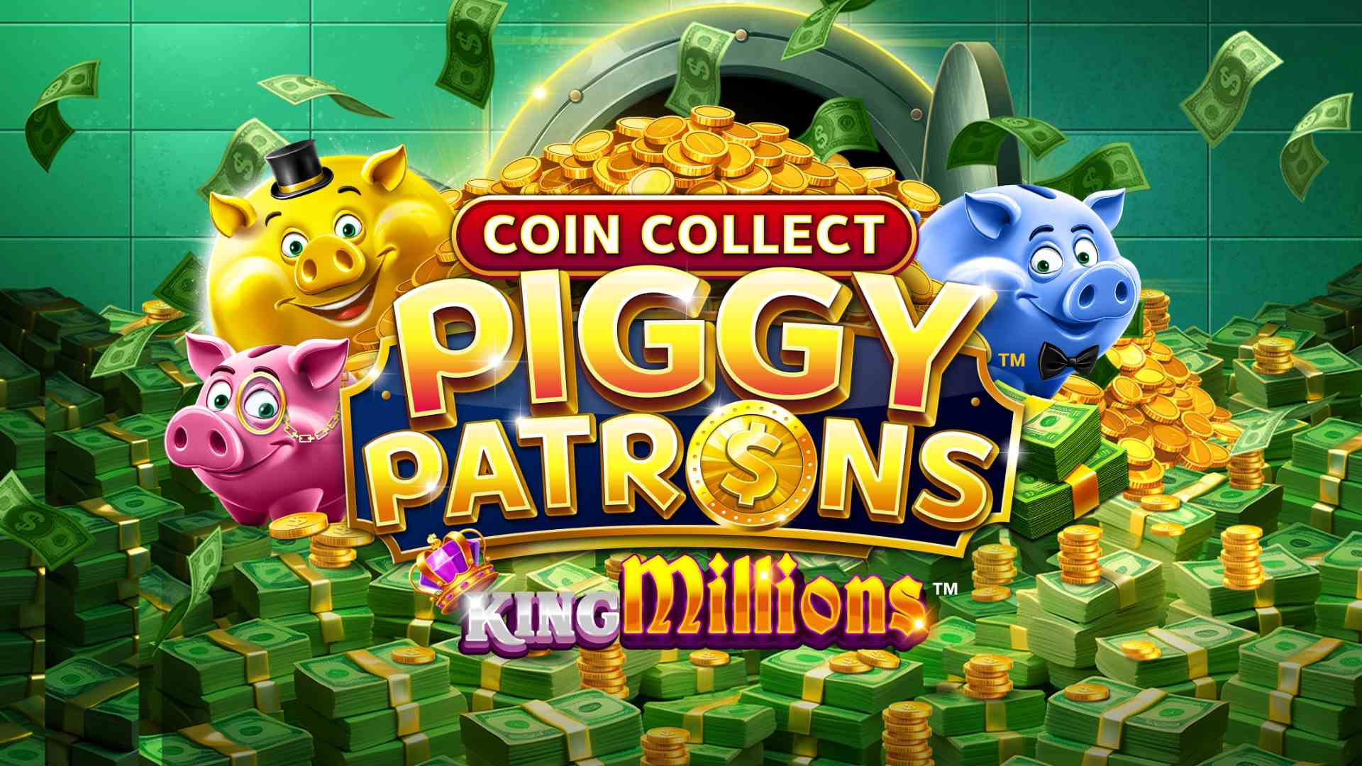 Coin Collect: Piggy Patrons King Millions omslagsbild