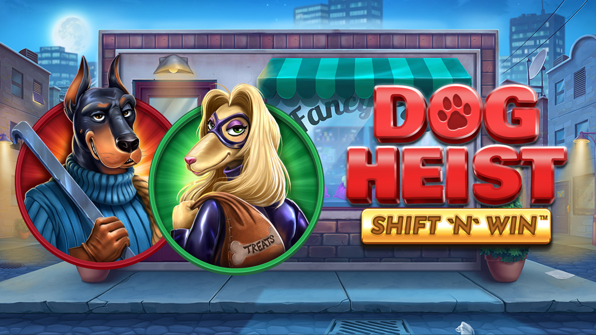 Dog Heist Shift 'N' Win