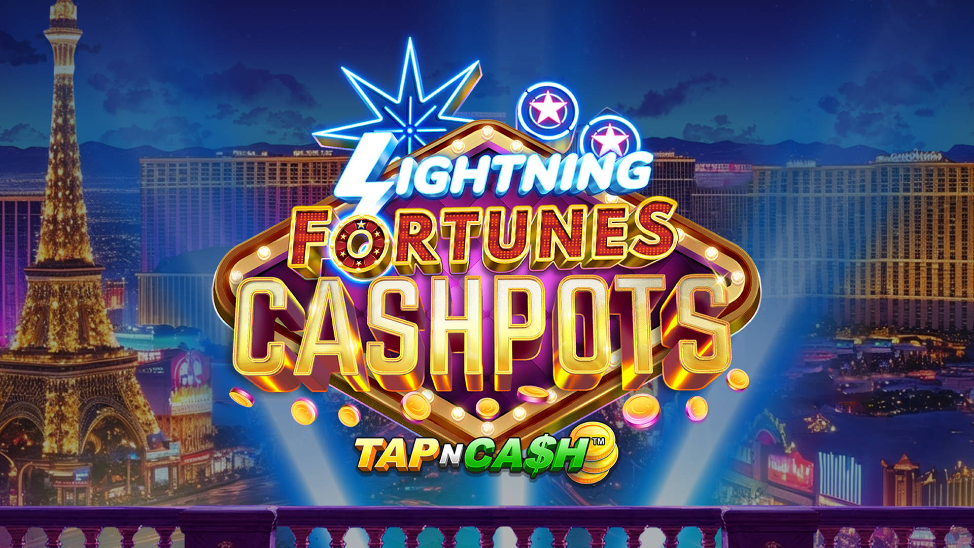 Lightning Fortunes Cashpots - Tap n Cash