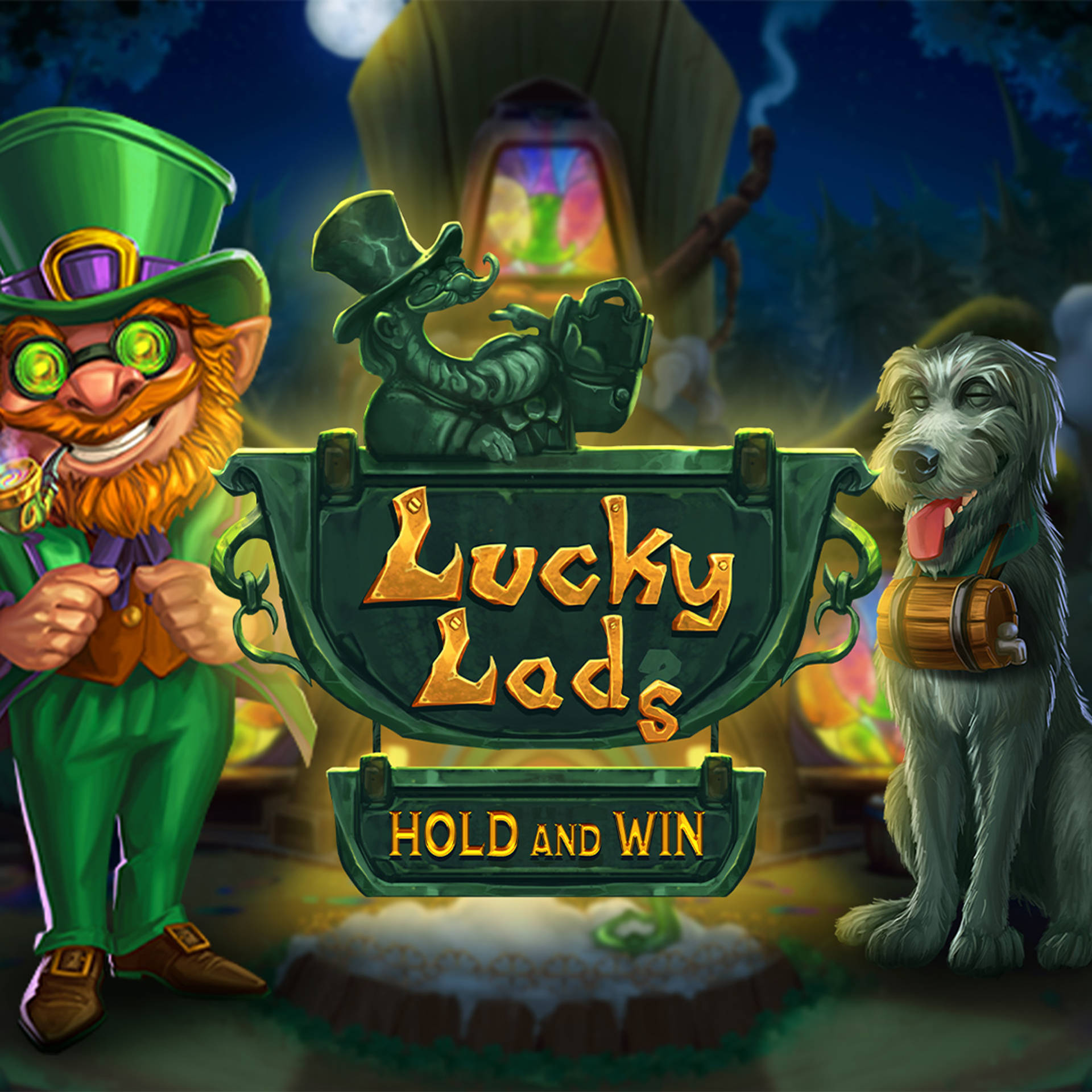 Lucky Lads Hold & Win