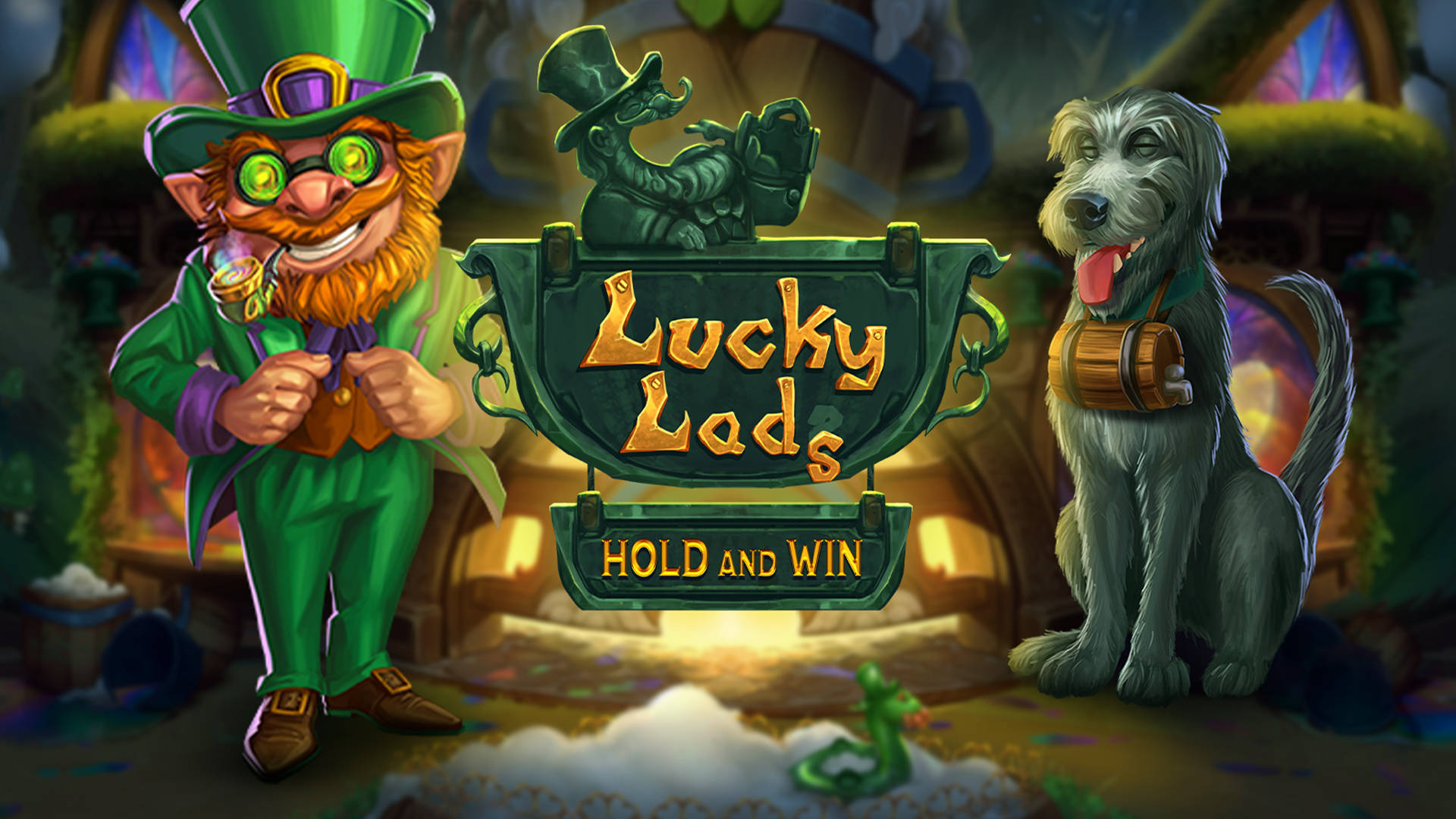 Lucky Lads Hold & Win