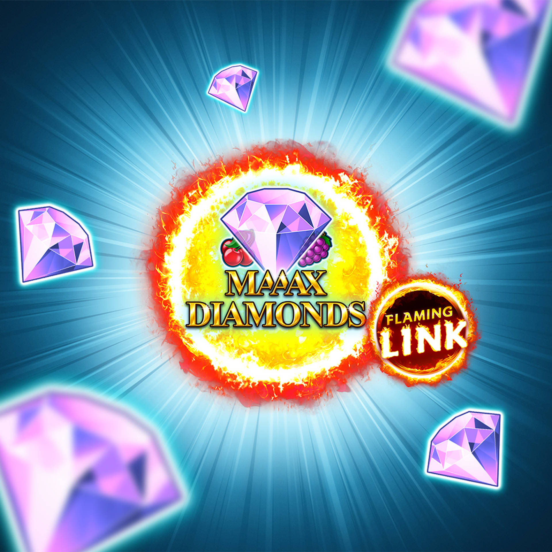 Maaax Diamonds Flaming Link