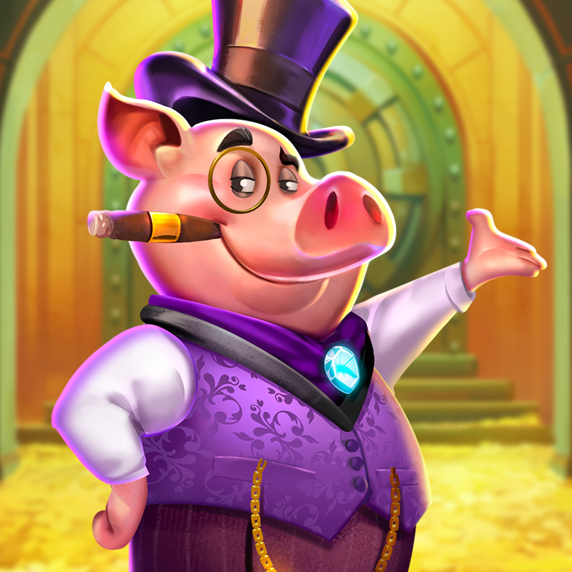 Mr. Pigg E. Bank