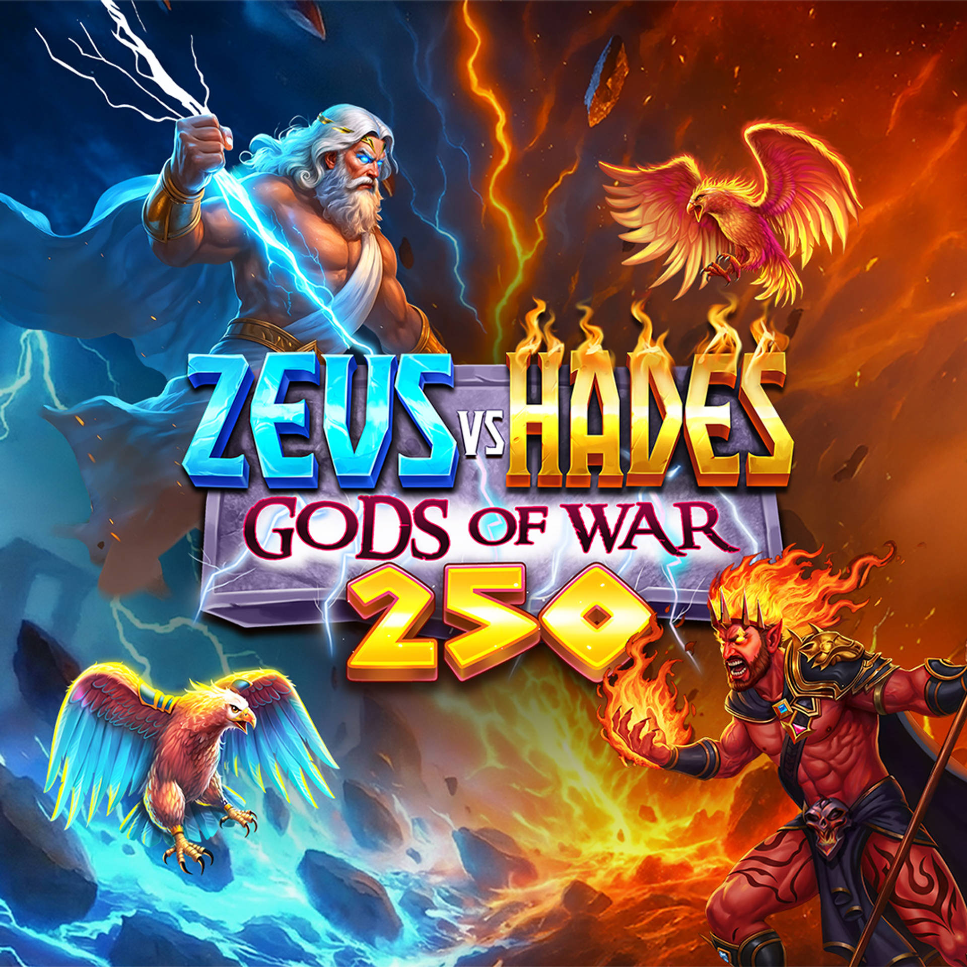 Zeus vs Hades – Gods of War 250