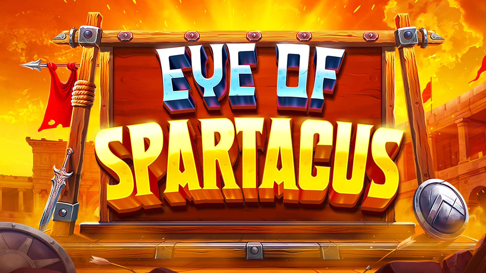 Eye of Spartacus slot logotyp