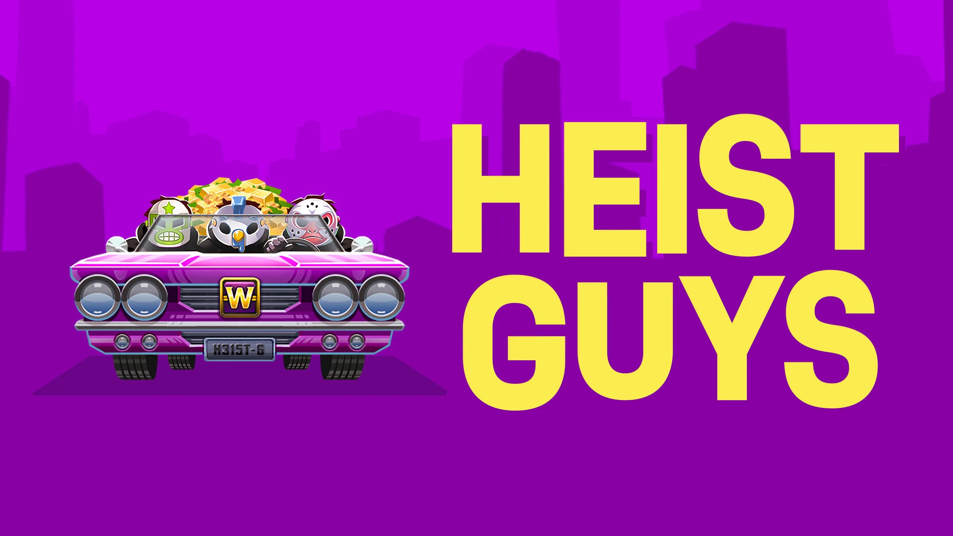 Heist Guys slot logotyp