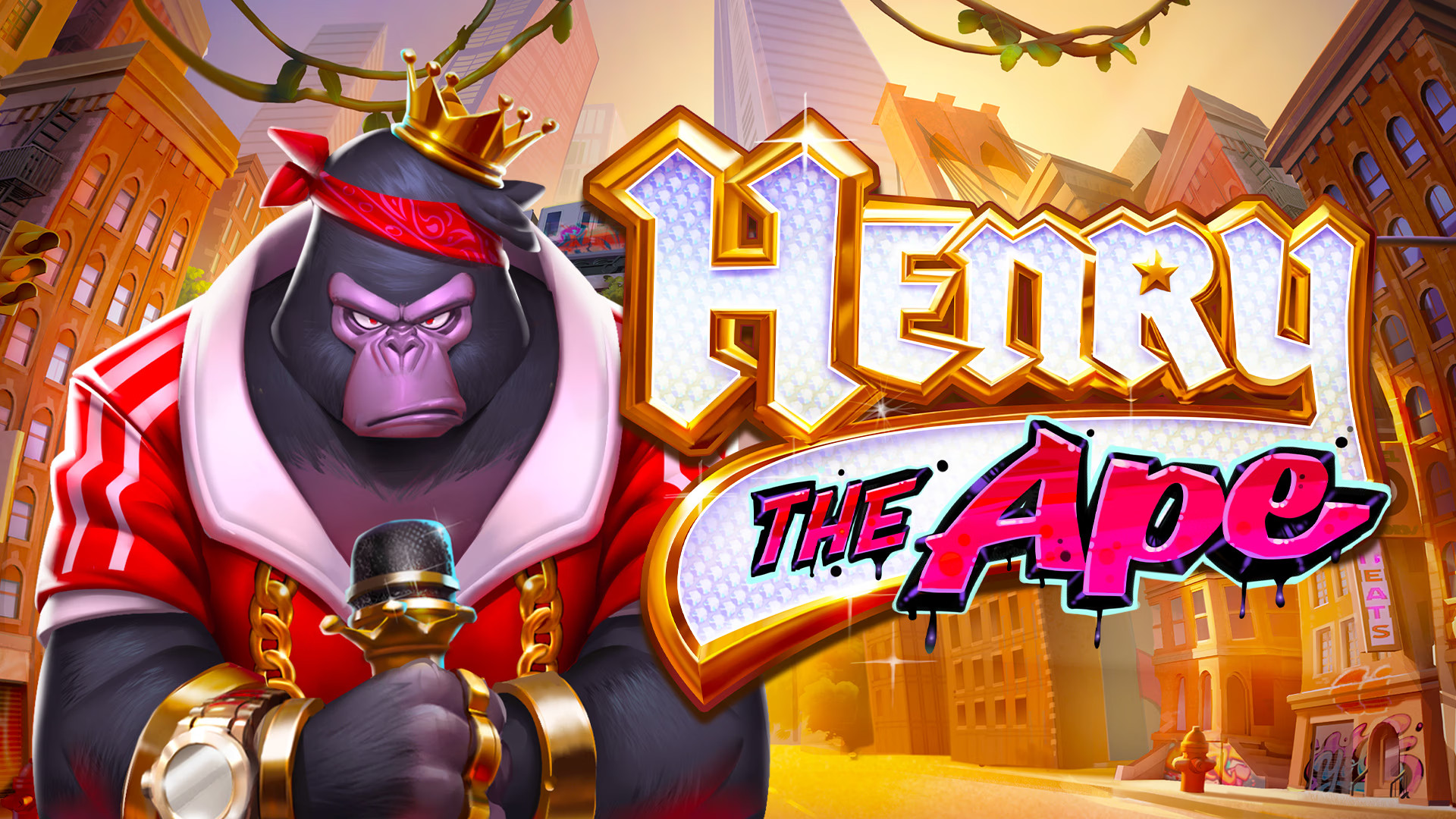 Henry The Ape slot logotyp