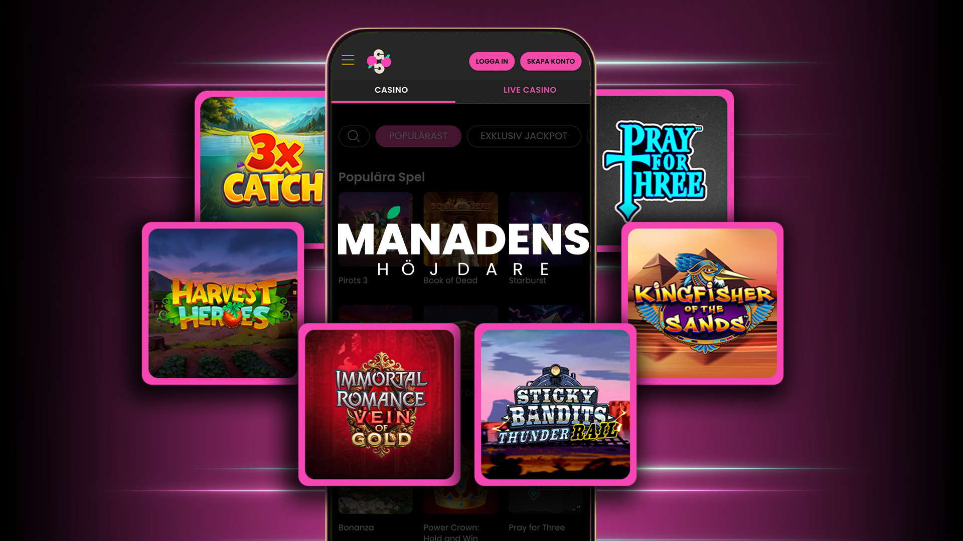 GoGoCasinos månadens höjdare slots för maj 2025