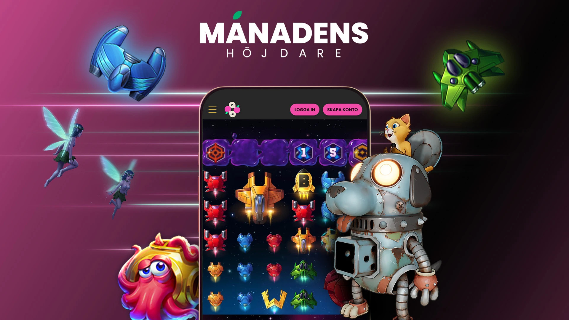 GoGoCasinos månadens höjdare slots, mars 2025