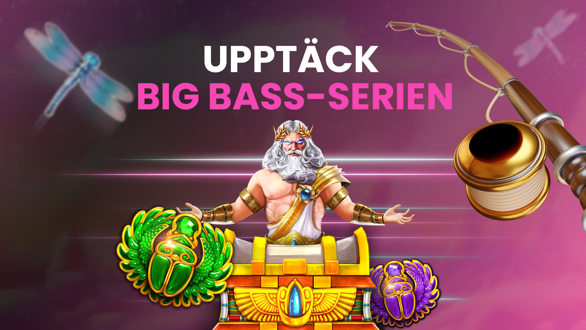 Big bass serien och populära slots från Pragmatic Play.