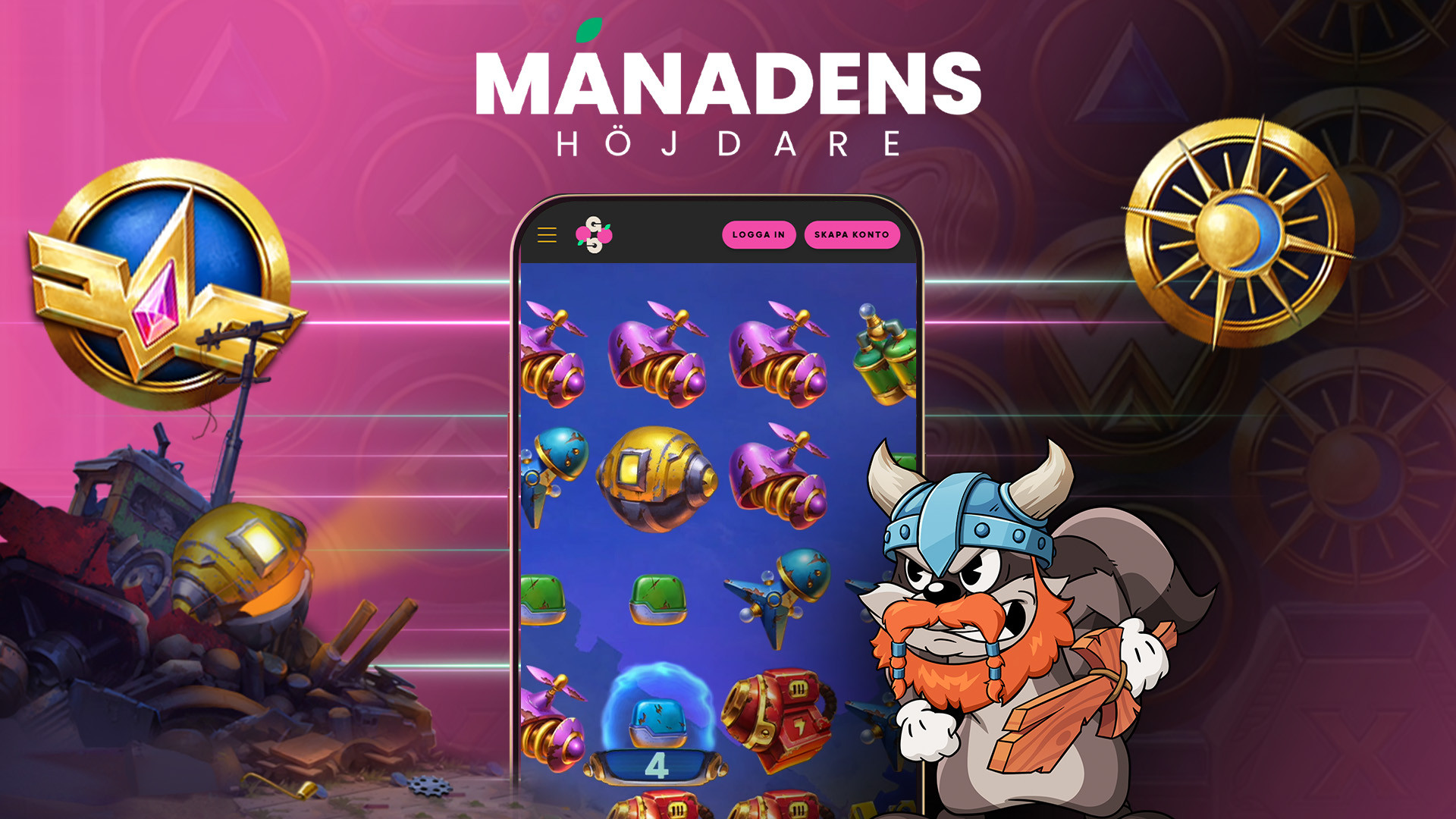 Månadens höjdare januari slots